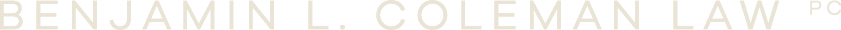 Benjamin L. Coleman Law PC